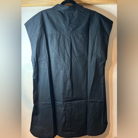 NWT LITA BY CIARA SHORT SLEEVE BLACK SHIRT DRESS SIZE XL MSRP $248 - Picture 7 of 9